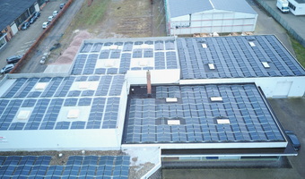 Dachanlage Gewerbegeb&auml;ude