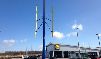 Windanlage als Werbetr&auml;ger