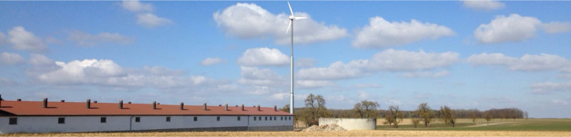 30kW Kleinwindkraftanlage Landwirtschaft