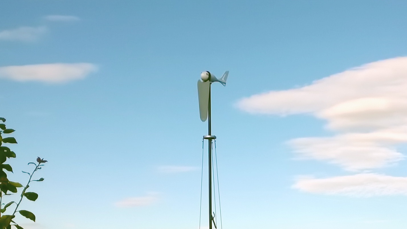 defekte Microwindanlage f&uuml;r den Garten