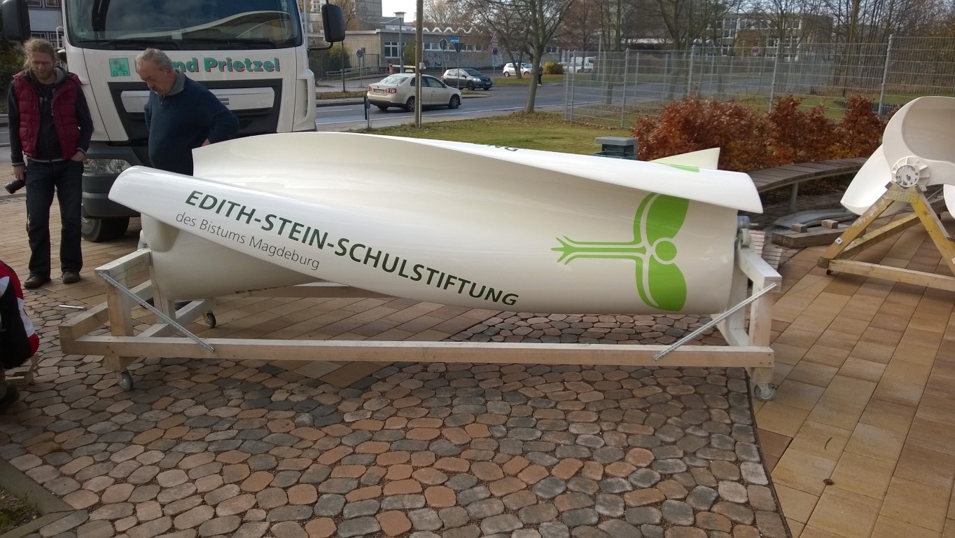 beklebte Werbes&auml;ule