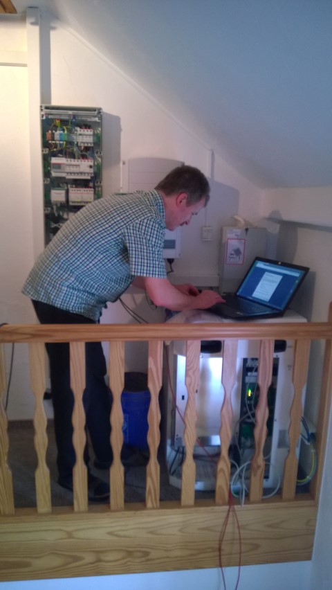 Einstellen des Senec Stromspeichers